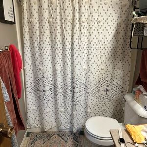 Anthropologie shower curtain!